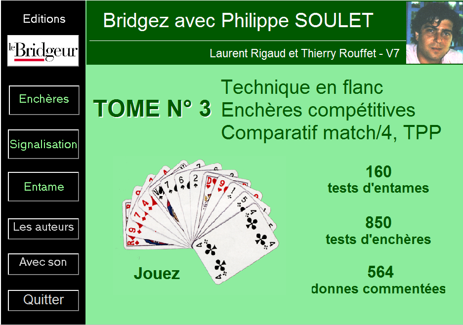 Bridgez avec Philippe Soulet - Tome 3
